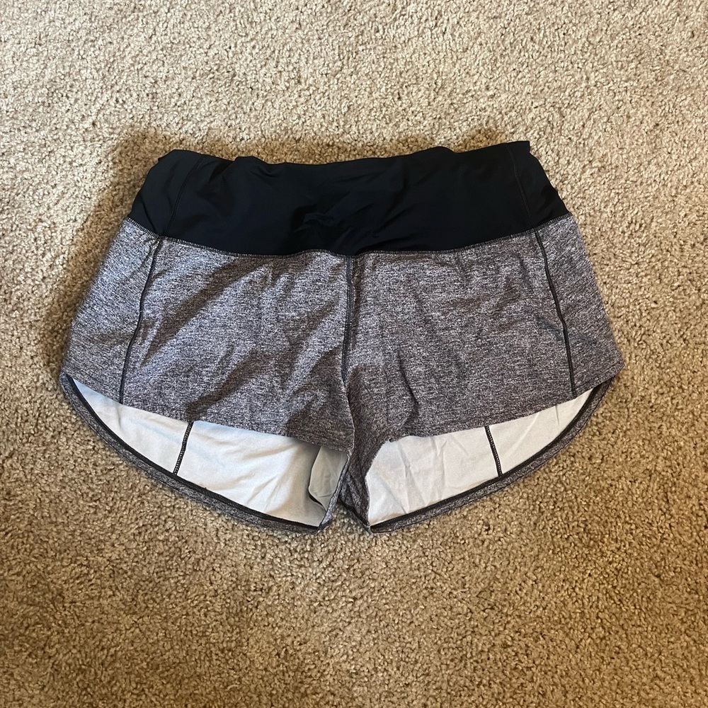 lululemon high rise speed up shorts 2.5”